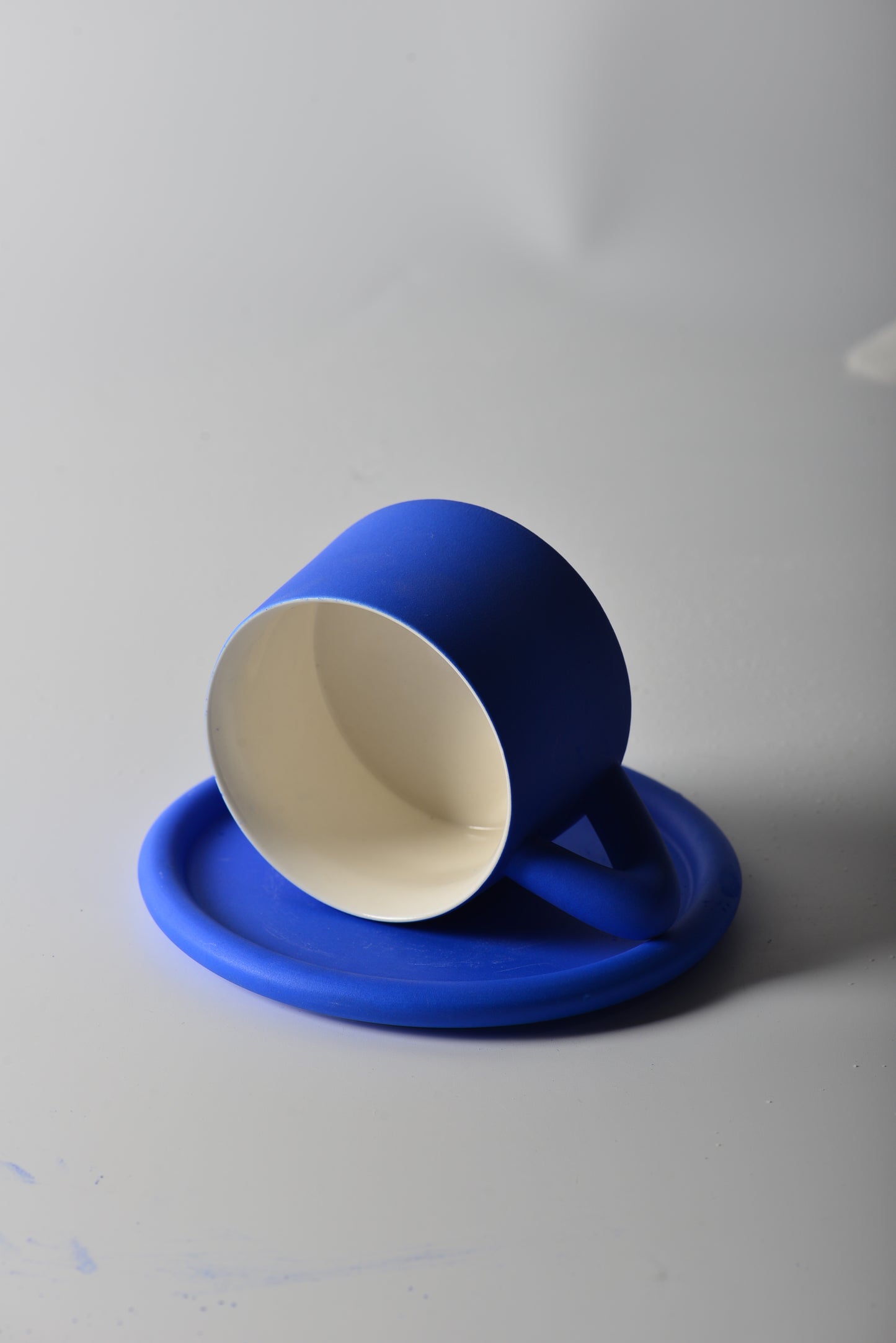 Handmade Klein Blue Coffee Cup Set