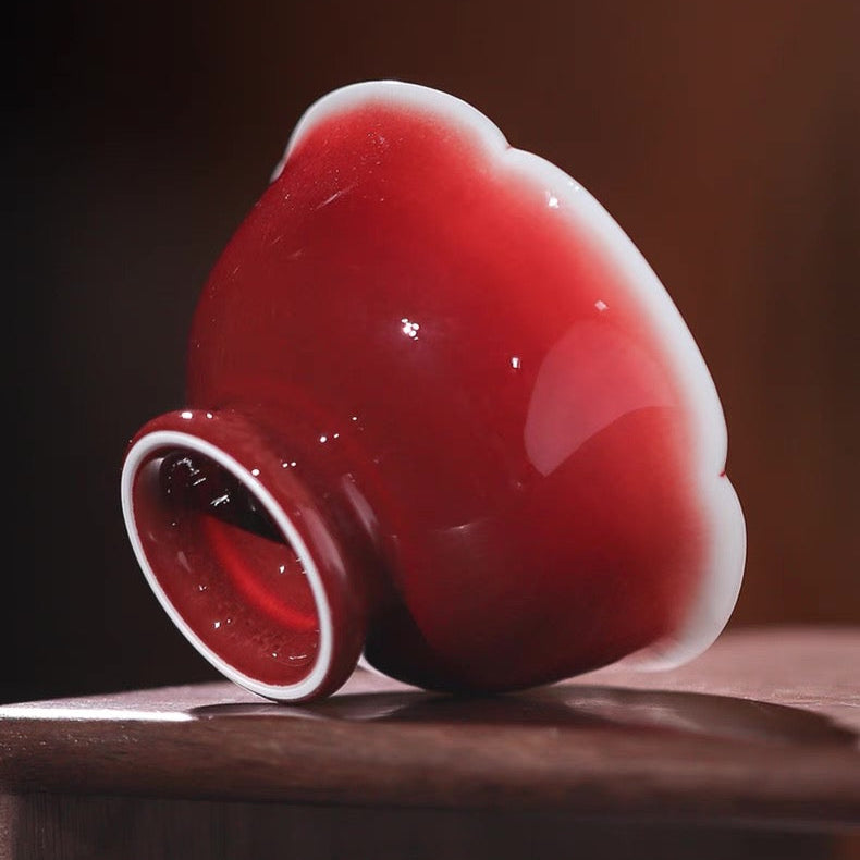 Imperial Langyao Red Tea Cup