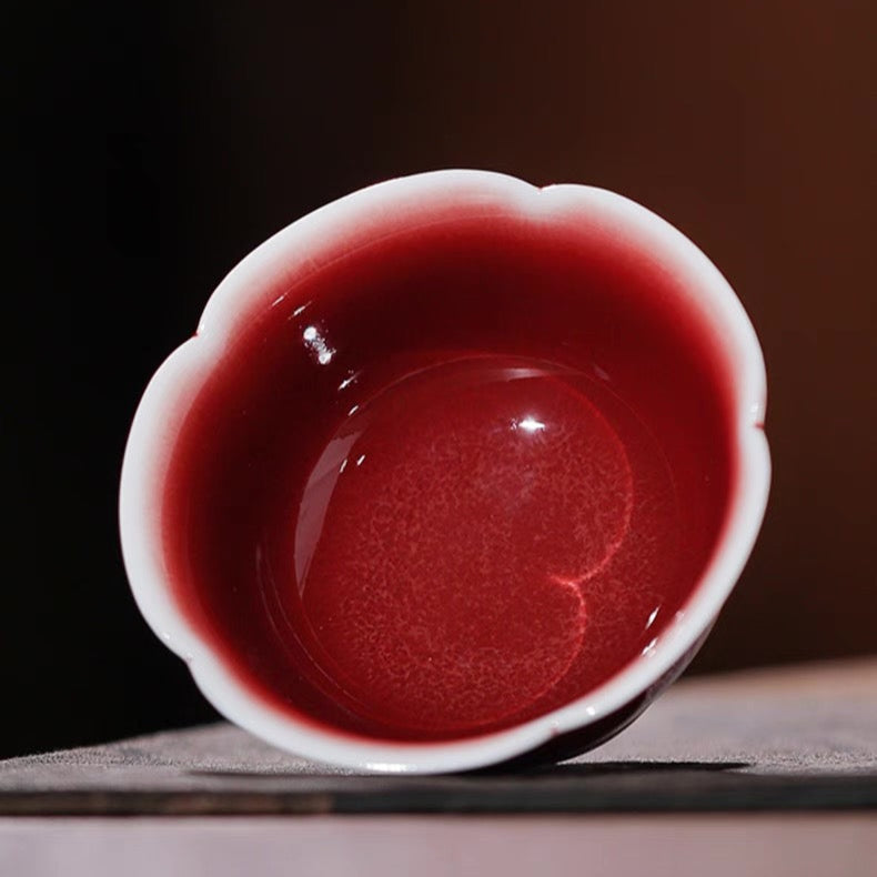 Imperial Langyao Red Tea Cup