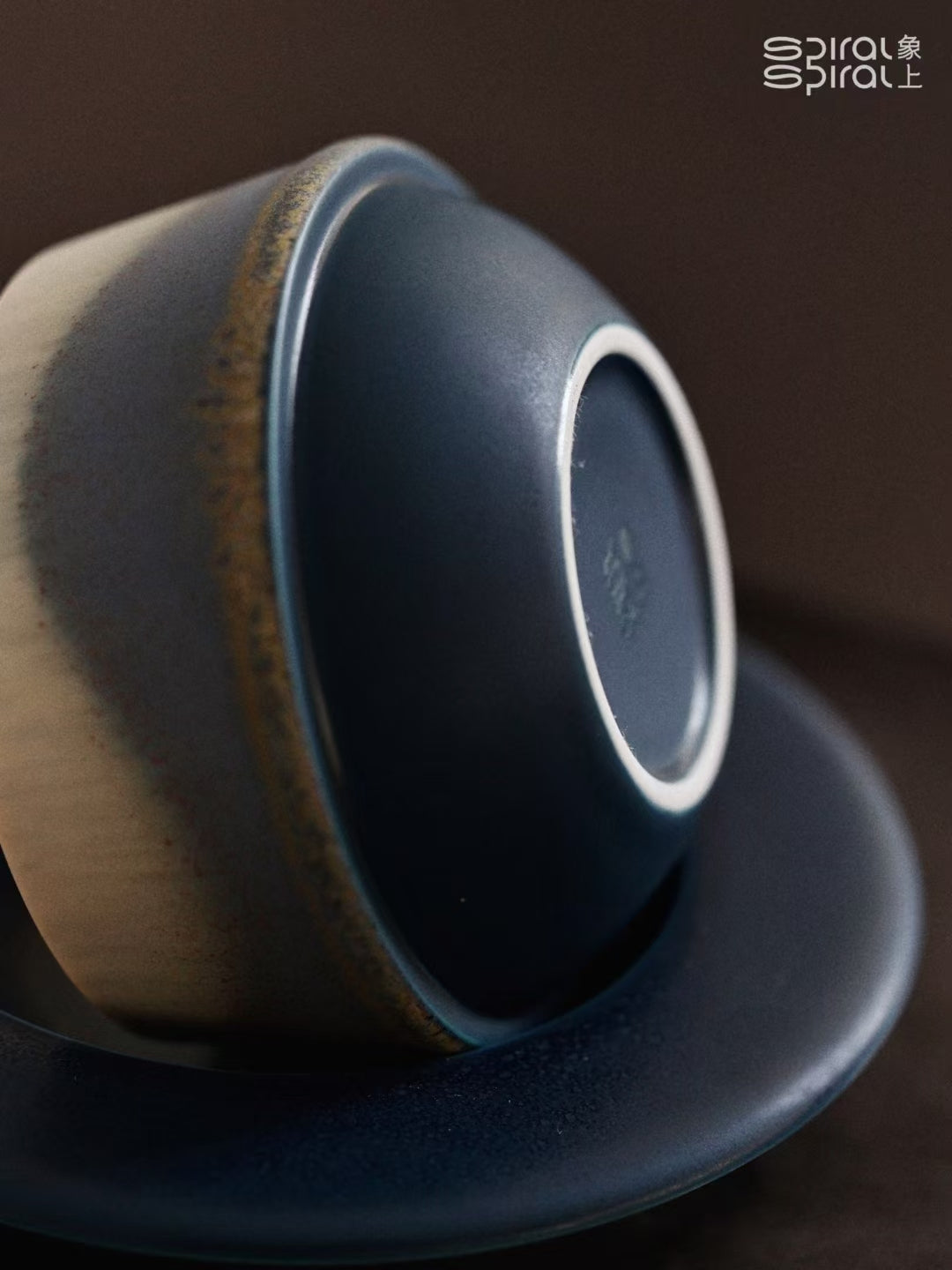 Handmade Blue Horizon Latte Cup