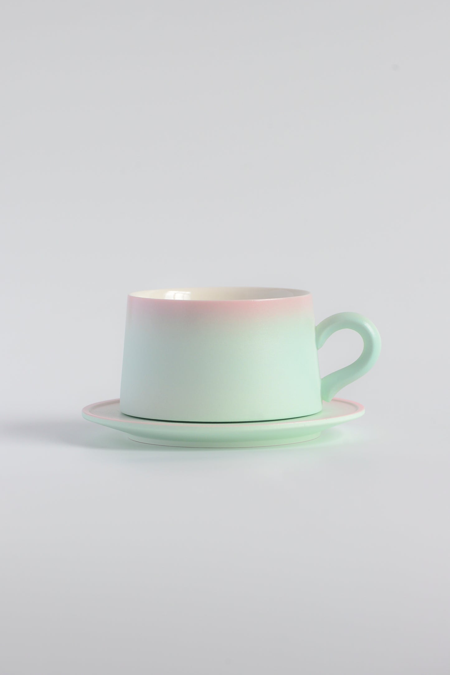 Handmade Peach Blossom Coffee Cup Set
