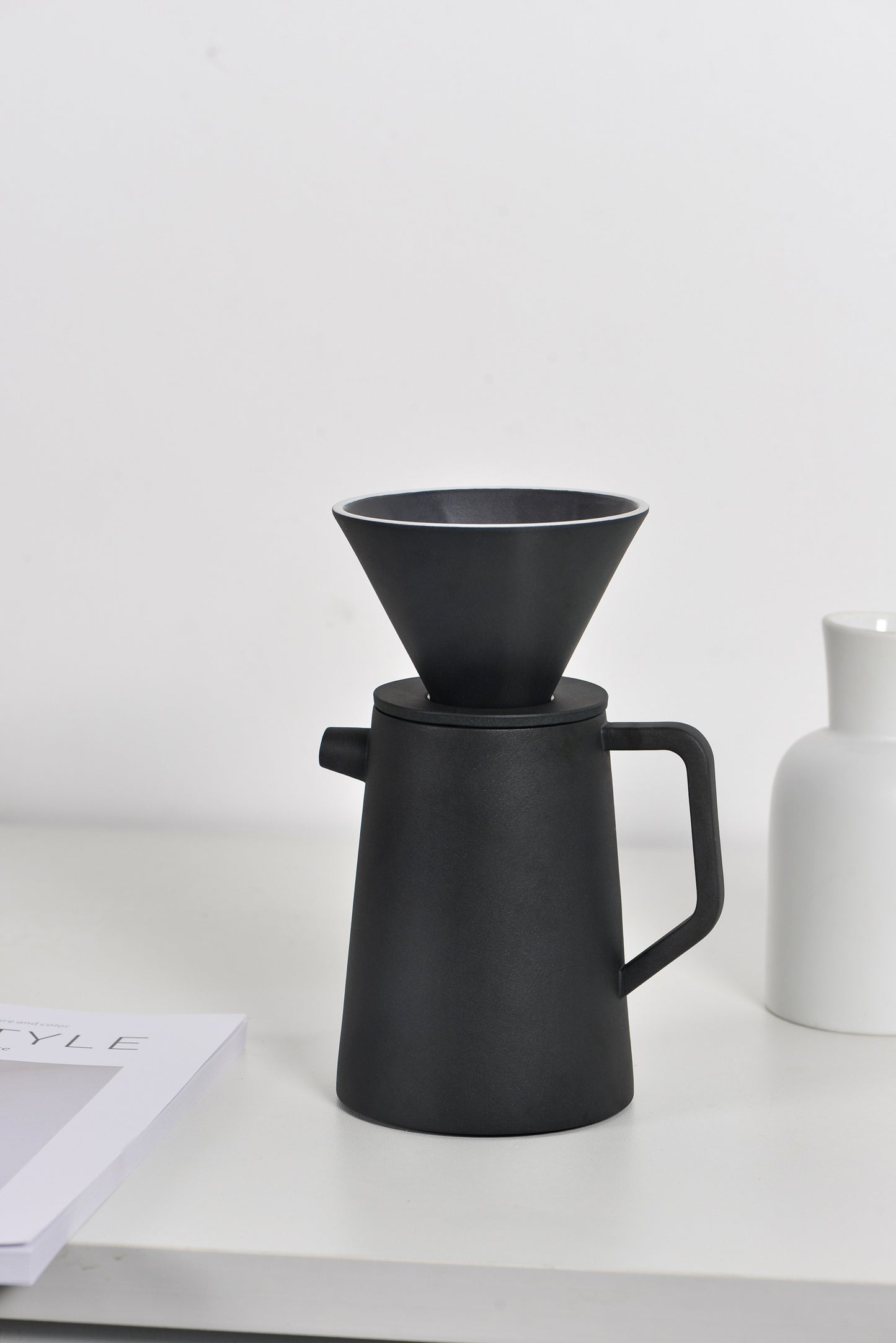 Handmade Midnight Coffee Pot