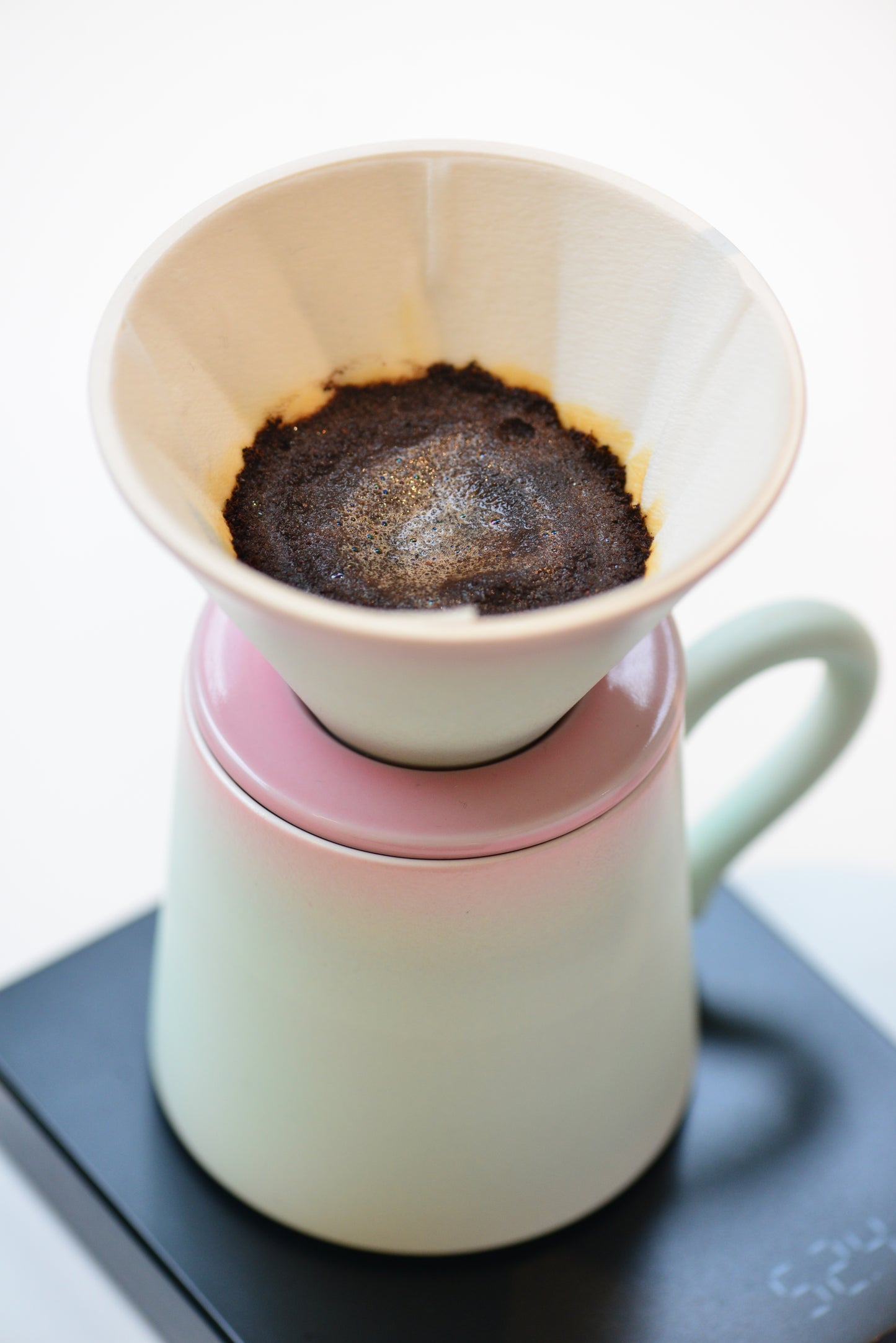 Handmade Peach Blossom Coffee Mug Set