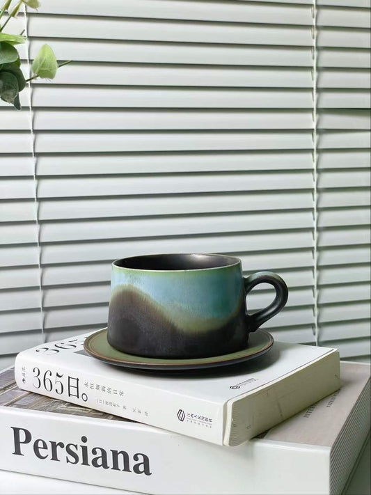 Handmade Rainy Sleep Coffee Cup Set