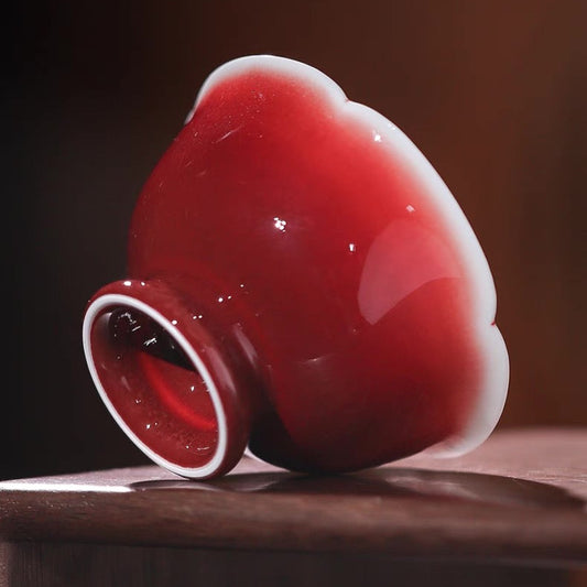 Imperial Langyao Red Tea Cup