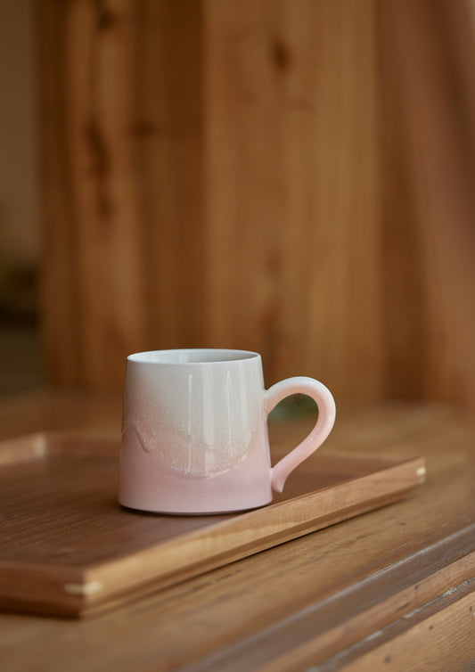 Handmade Sakura Beach Mug