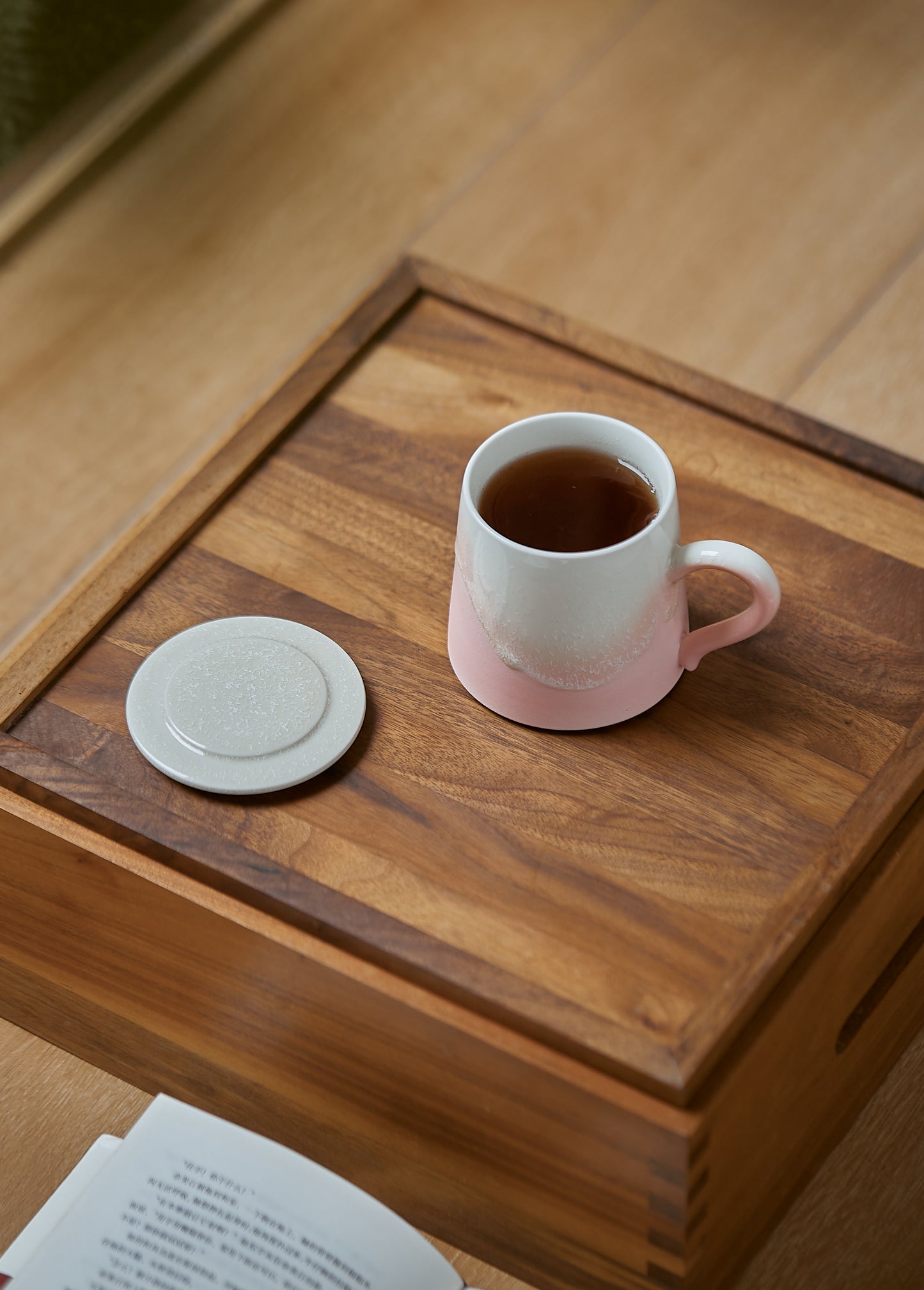 Handmade Sakura Beach Mug