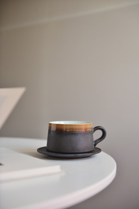 Handmade Sunset Coffee Cup Set